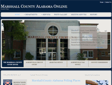 Tablet Screenshot of marshallco.org